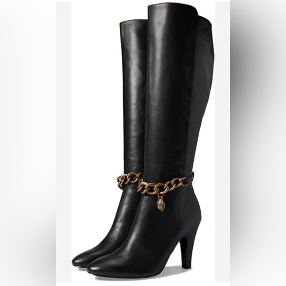 Kurt Geiger Shoes - Kurt Geiger SHOREDITCH CHAIN BOOT in black size 9